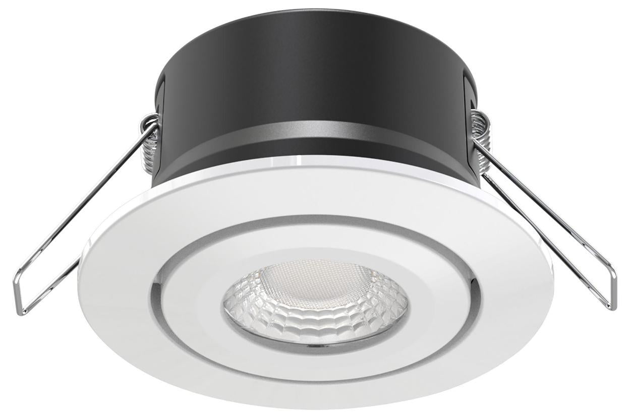 8W / 10W All-in-One Switch Tilt LED Downlight, 3-in-1 CCT, IP65, Dimmable - 230489