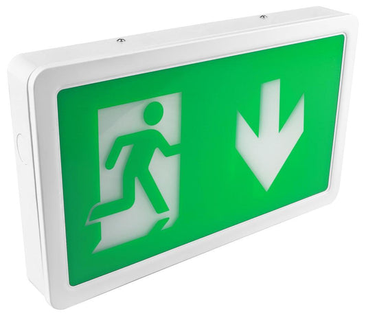 DOWN EXIT LEGEND FOR 4W LED EXIT BOX - 243069