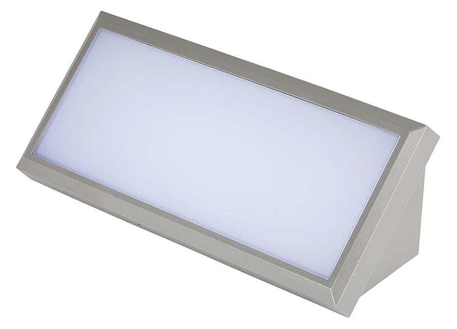 20W LED Landscape Wall Light, 4200K, 2050lm, Grey - VT-8055 218237