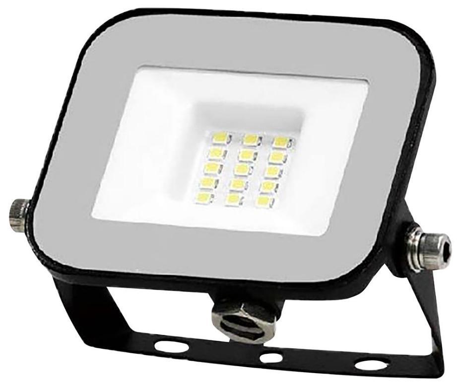 10W LED Floodlight, 3000K, 735lm, Non-Dimmable, Black - 9898