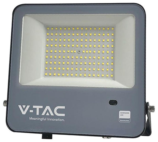 100W LED Floodlight with Photocell, 4000K, 11480lm, IP65, Black - 23190