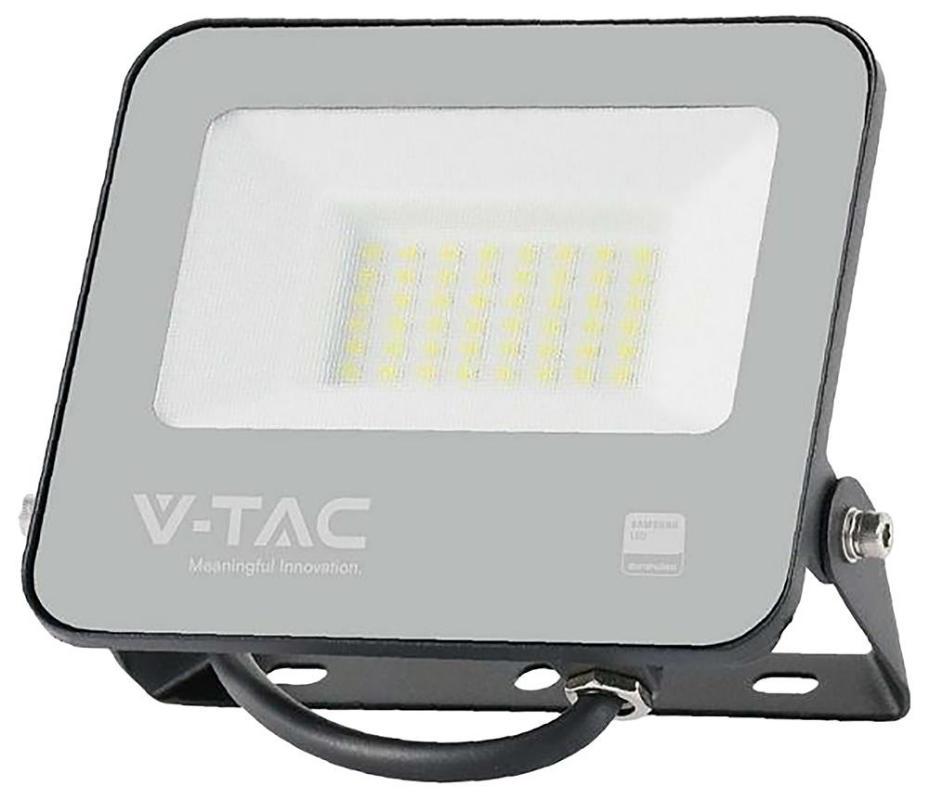 30W LED Floodlight, 4000K, 3450lm, IP65, Black - 23197