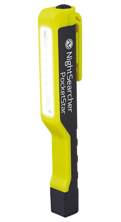 Pocket Star Inspection Light, 150lm, IP33, Yellow - NSPOCKETSTAR