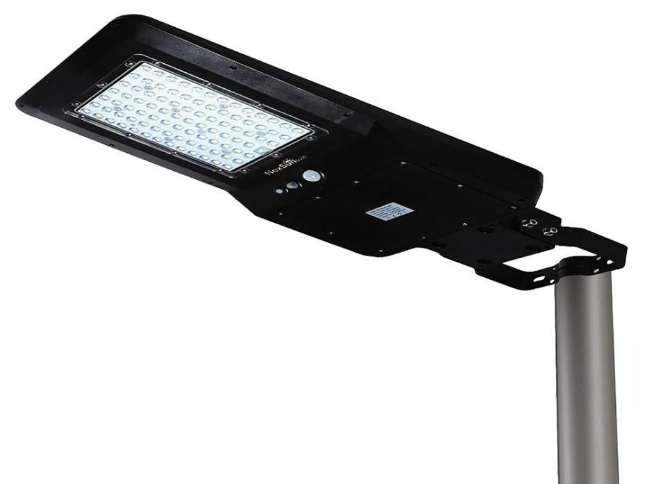 40W High Powered Solar Flood Light with PIR, 5000lm, IP65, Black - NEXSUN-5000