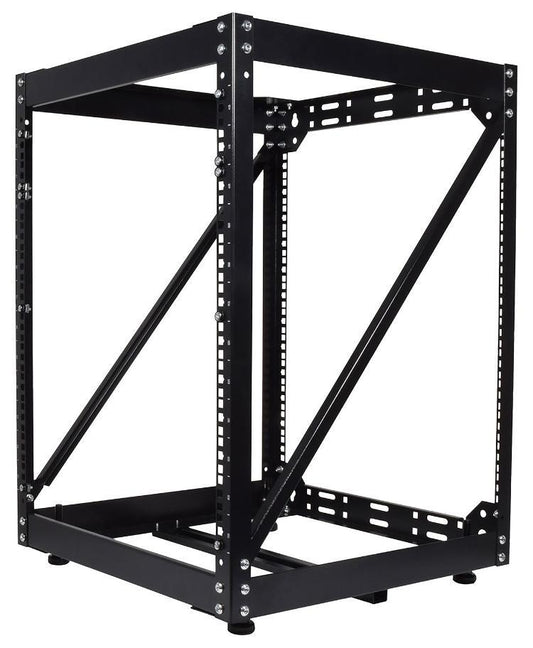 19" 12U Open Ventilation Cold Rolled Steel Rack Frame - RF-12U