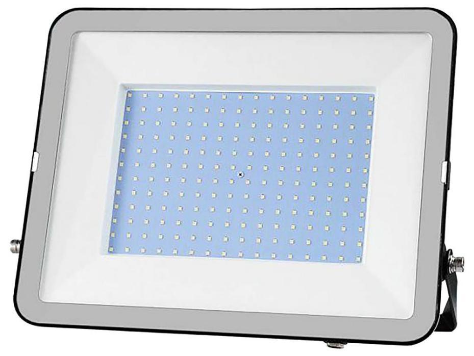 200W LED Floodlight, 4000K, 17540lm, Non-Dimmable, Black - 10027