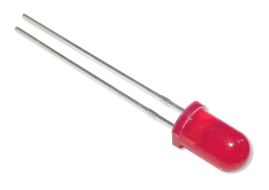 LED, Super Red, T-1 3/4, 5mm, 12mA, 12V, 640nm - MP008011