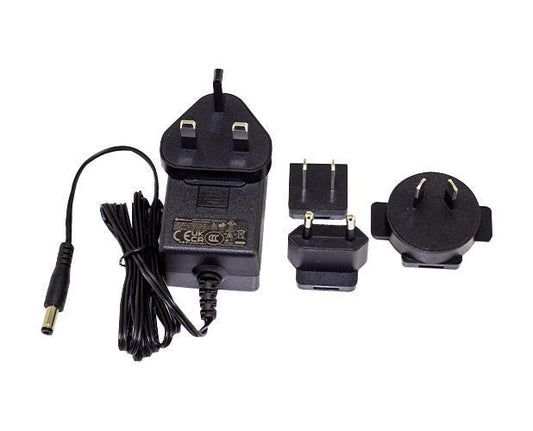 Interchangeable Power Supply, 15V DC, 1.2A, 18W, 2.1mm Plug - 15DYS818-150120W-K