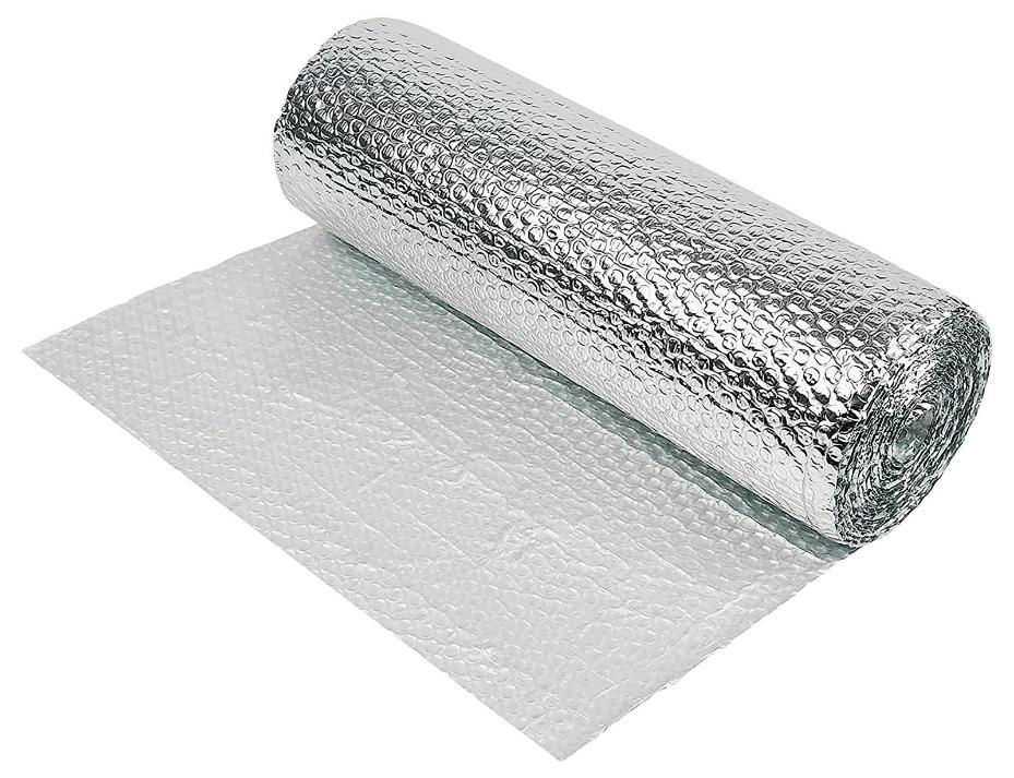 0.6m x 25m Double Aluminium Bubble Foil Insulation Roll - 13024002