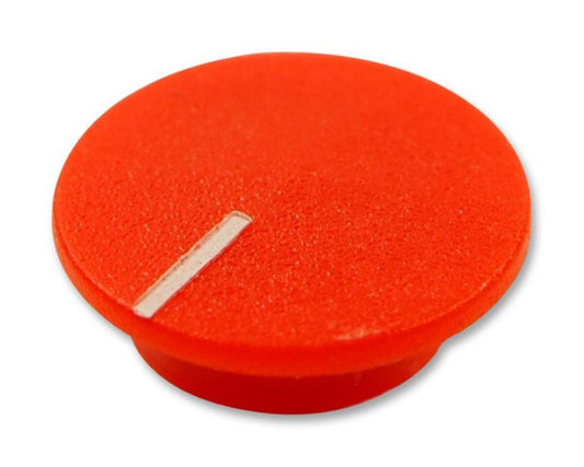 Red Knob Cap with White Marker Line - MPCL1768