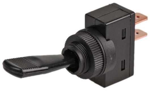 Toggle Switch, Panel Mount, On Off On, Momentary, 12V DC, 20A - 404