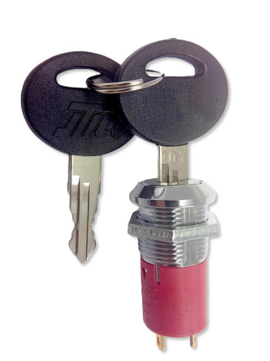 2 Position Micro Keylock Switch, 16mm - MP004586