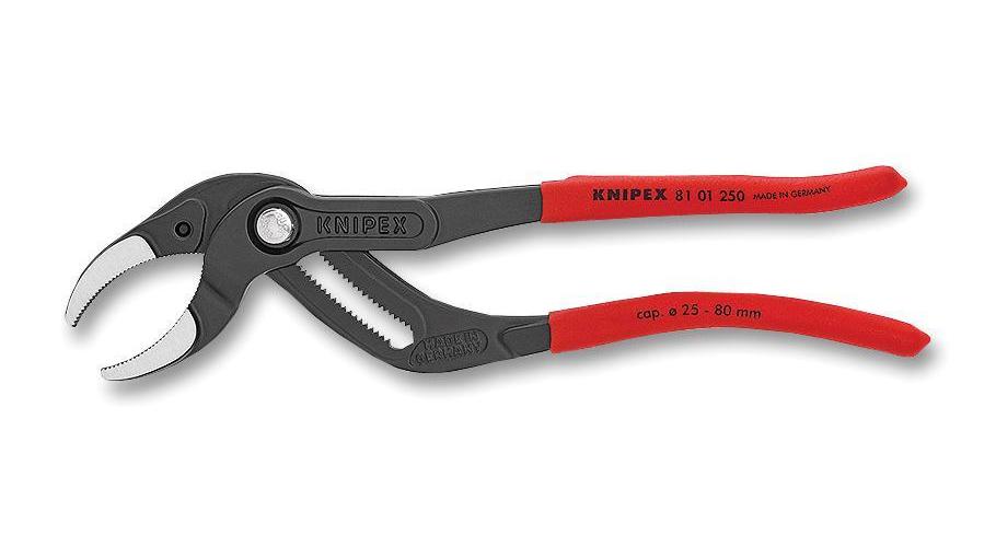 10"(250mm) Siphon & Connector Pliers, Black - 81 01 250