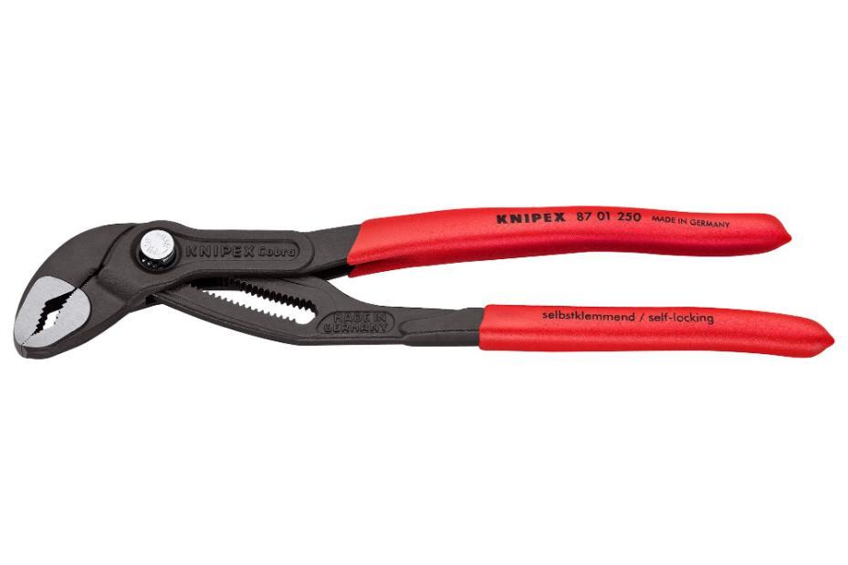 10"(250mm) Cobra® High-Tech Water Pump Pliers - 87 01 250