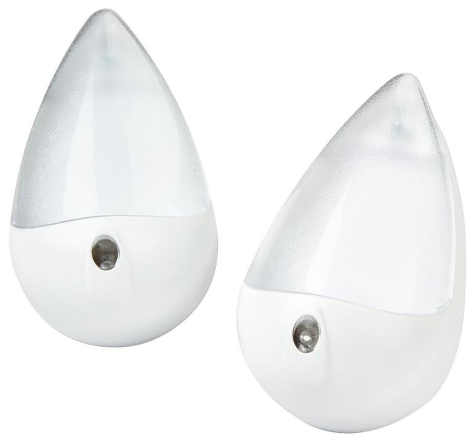 LED Dusk to Dawn Tear Drop Night Light, 2 Pack - NLTD/2-MP