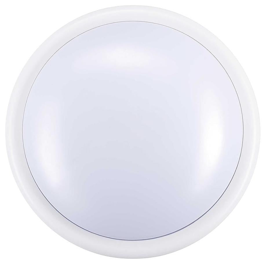 Round Glow Push Light, White - RPL1-MP