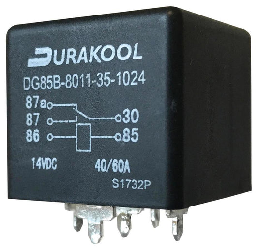 AUTOMOTIVE RELAY, SPDT, 12VDC, 60A - DG85B-8011-76-1012