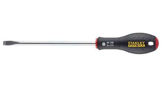 8mm x 175mm Flared Slotted Screwdriver - 0-65-138