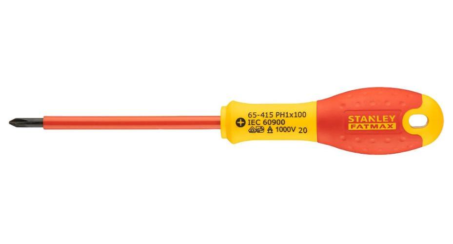 PH1 x 100mm VDE Insulated Phillips Screwdriver - 0-65-415