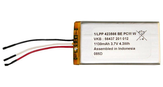 BATTERY,LI-ION,1.16AH,3.7V - 56437 201 012