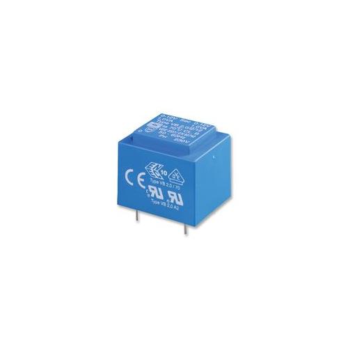 VB0.35/2/6 Block Transformer , 0.35Va , 2 X 6V