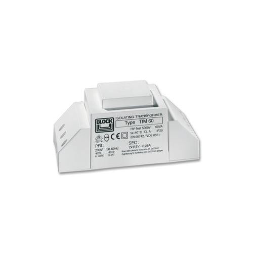 TIM60 Block Transformer , Isolating , 60Va