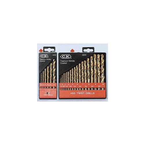 T3293 Ck Tools Drill Bit Set , Tin 6Pc