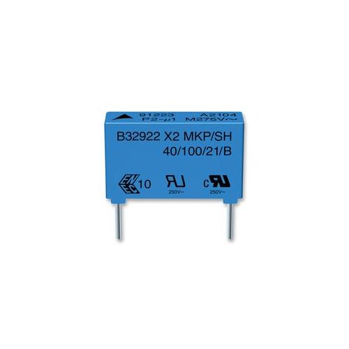 B32923C3105M Epcos Capacitor, Class X2, 1Uf, 305Vac