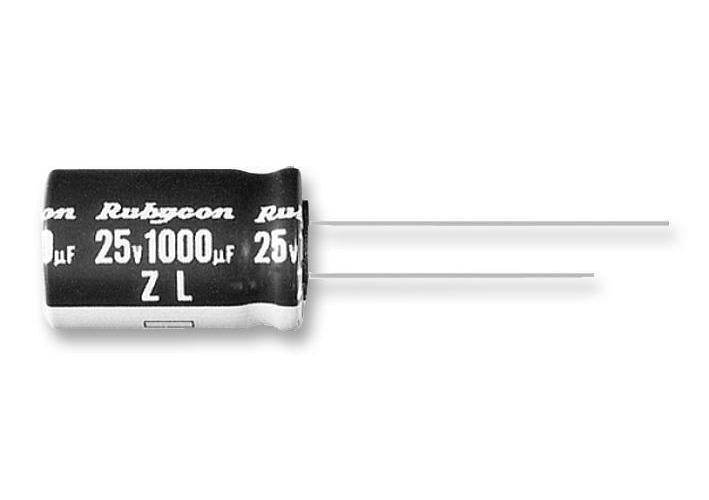 10ZL2200MEFC12.5X20 Rubycon Capacitor, 2200Uf, 10V