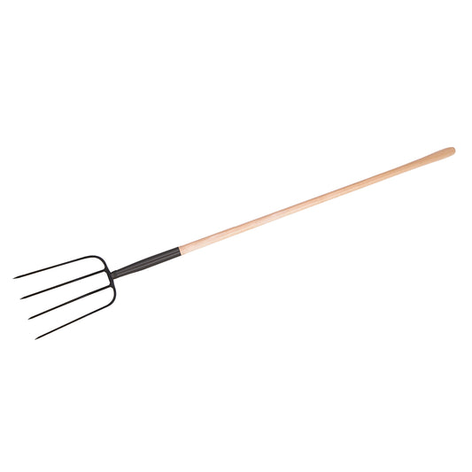 Silverline Muck Fork Long Handle 1500mm