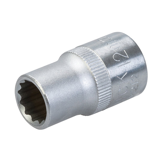 King Dick Socket SD 1/2" Metric 12pt 12mm