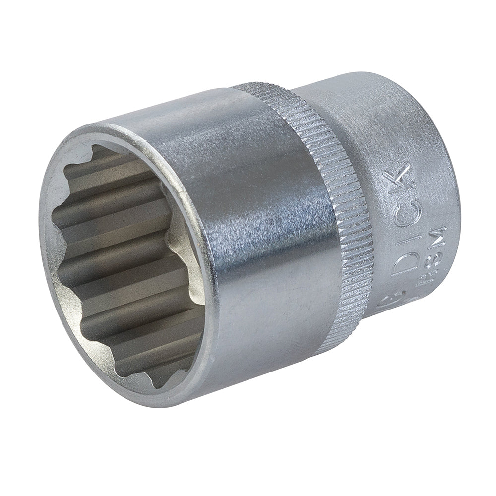 King Dick Socket SD 1/2" Metric 12pt 25mm