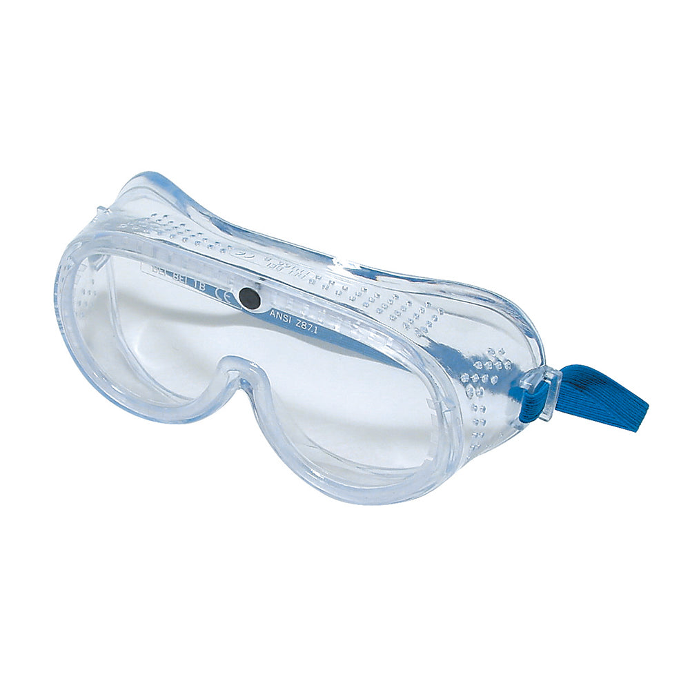 Silverline Direct Safety Goggles Direct Vent - Clear