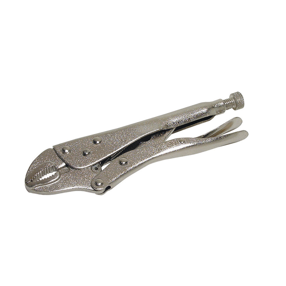 Silverline Self-Locking Pliers 220mm Curved