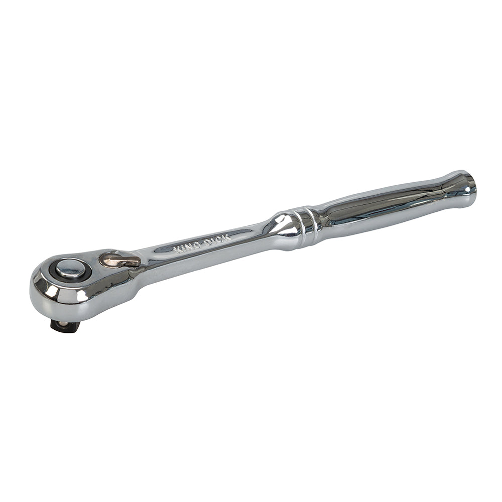 King Dick Full Chrome Reversible Ratchet SD 60 Teeth 3/8"