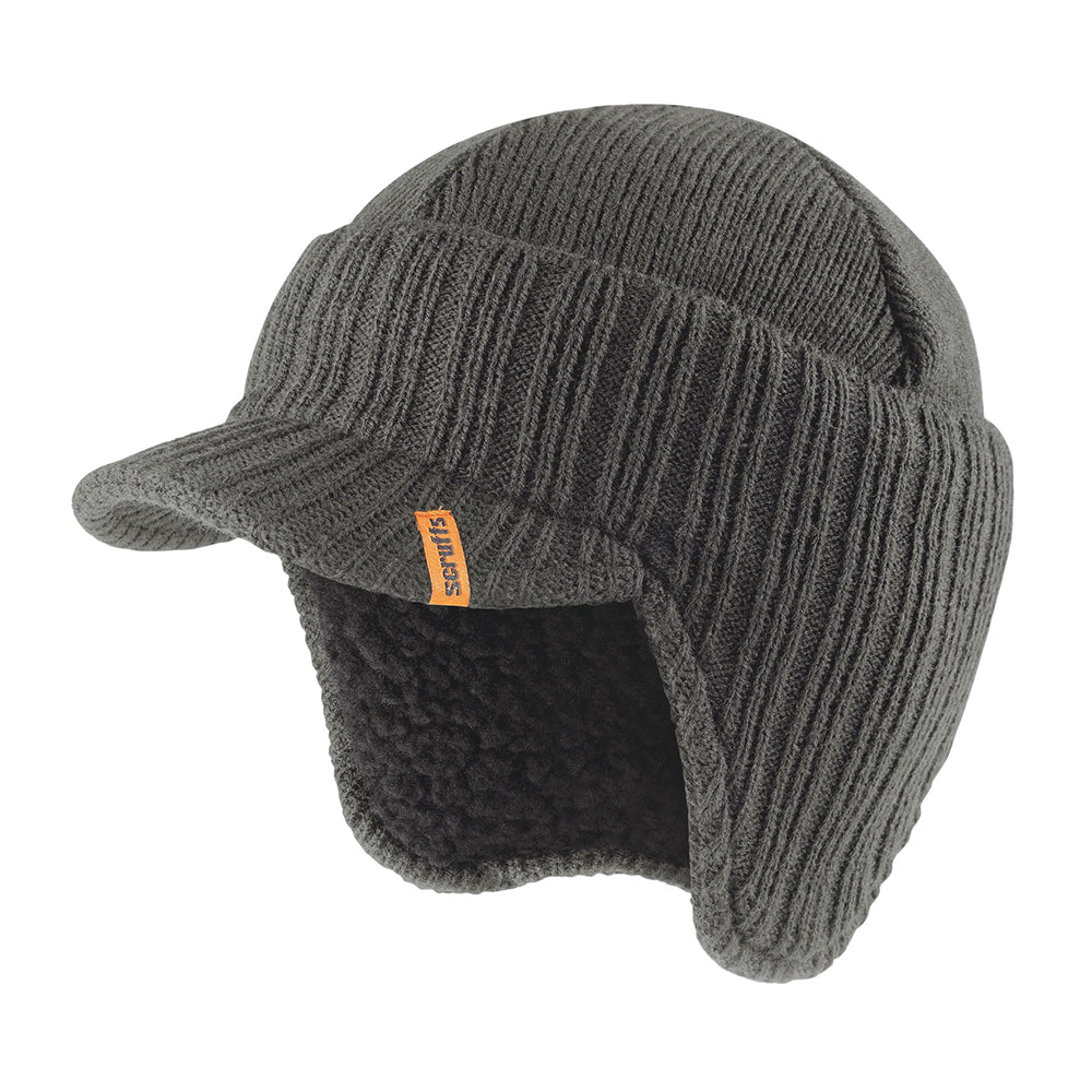 Scruffs Peaked Beanie Graphite One Size