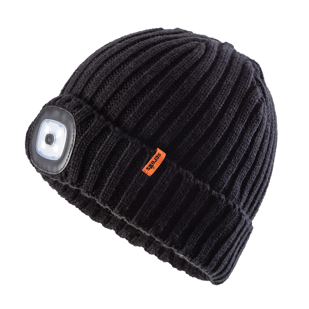 Scruffs LED Knitted Beanie Black One Size