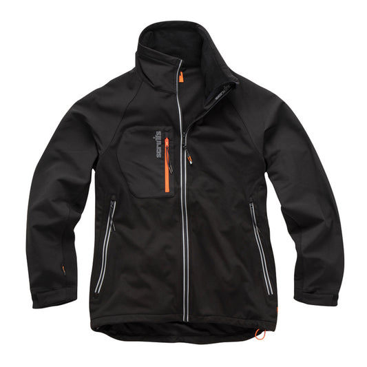 Scruffs Trade Flex Softshell Jacket Black S