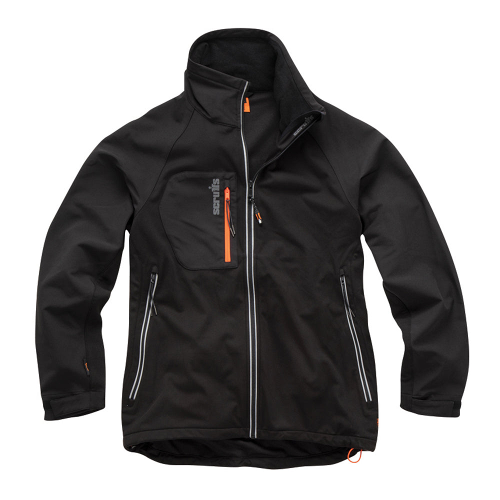 Scruffs Trade Flex Softshell Jacket Black L