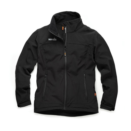 Scruffs Women's Trade Softshell Jacket Black Size 6