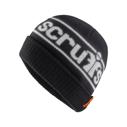 Scruffs Trade Reflective Beanie Black One Size