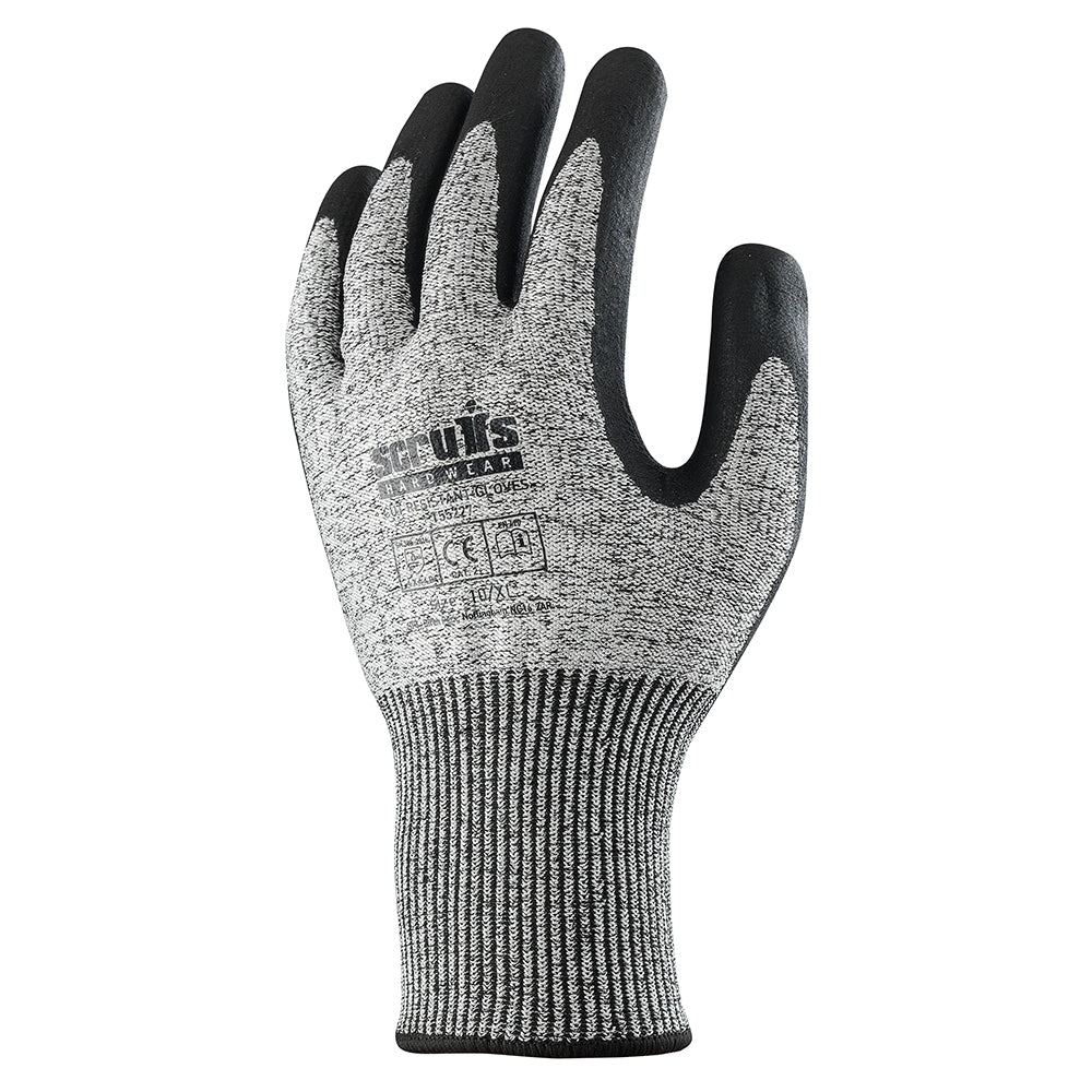 Scruffs Worker Cut-Resistant Gloves Grey M / 8