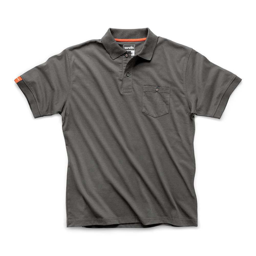 Scruffs Eco Worker Polo Graphite XS