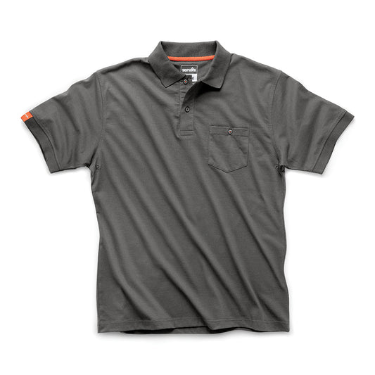 Scruffs Eco Worker Polo Graphite XS