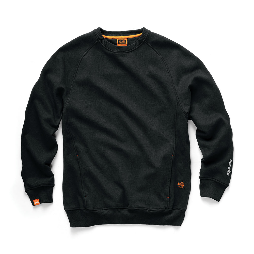 Scruffs Eco Worker Sweatshirt Black L