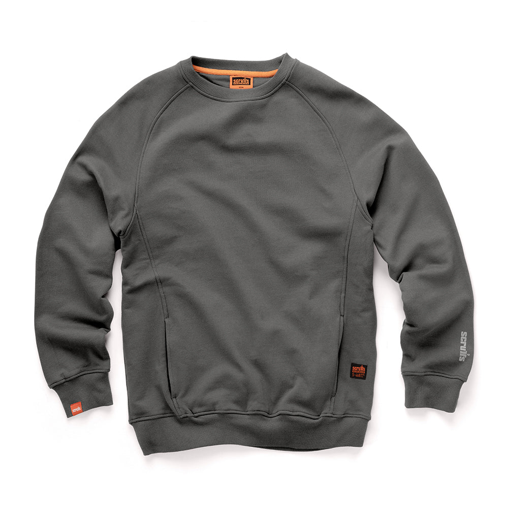 Scruffs Eco Worker Sweatshirt Graphite XS