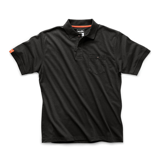 Scruffs Eco Worker Polo Black XS