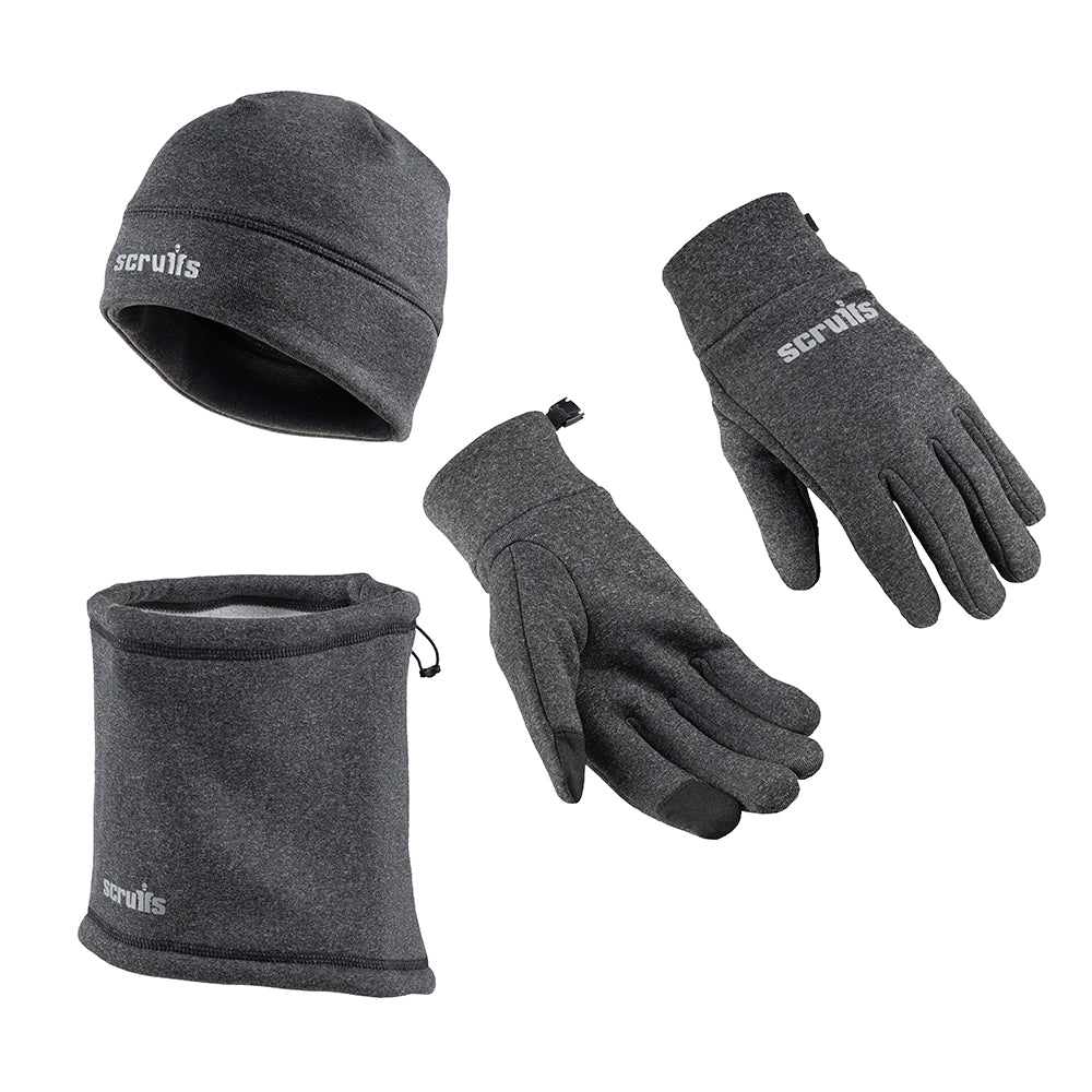 Scruffs Pro Winter Essentials Pack Graphite One Size