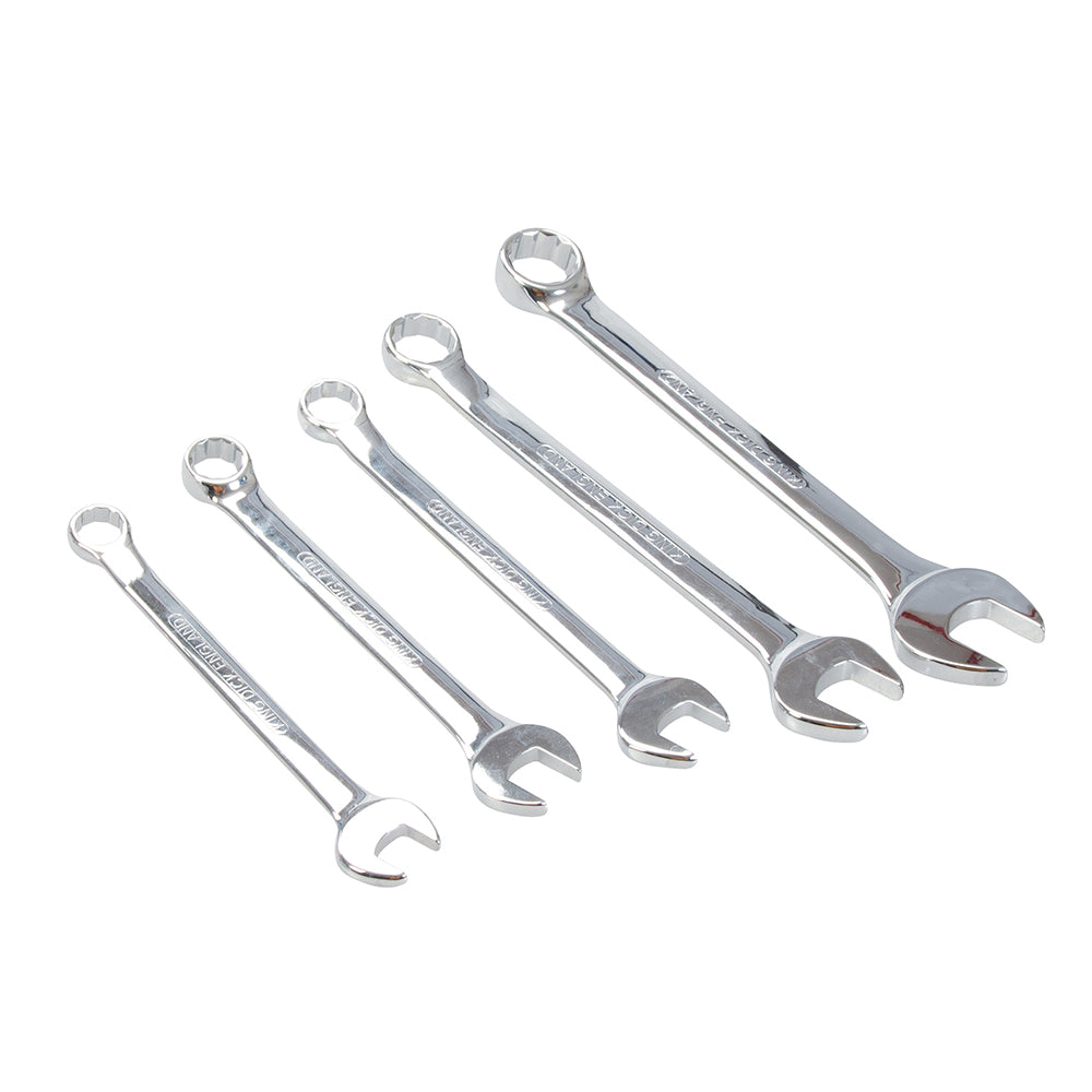 King Dick Combination Spanner Set AF 5pce 1/4" - 1/2"