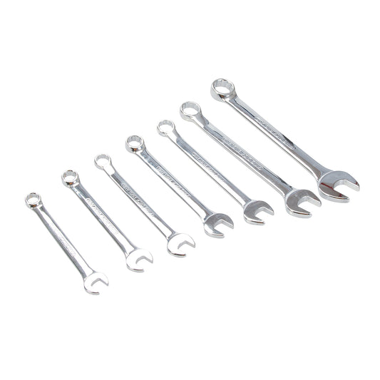 King Dick Combination Spanner Set Metric 7pce 10 - 19mm